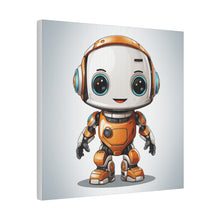 Load image into Gallery viewer, Baby Robot Wall Art | Square Matte Canvas