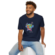 Load image into Gallery viewer, Colorful Computer Abstract Sketch | Unisex Softstyle T-Shirt