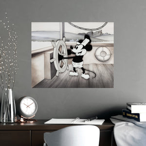 Steamboat Willie |  Horizontal Matte Posters