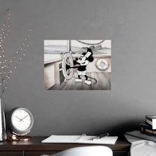 Load image into Gallery viewer, Steamboat Willie |  Horizontal Matte Posters