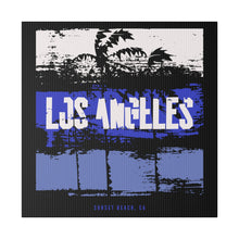 Load image into Gallery viewer, L.A. Blue Wall Art | Square Matte Canvas