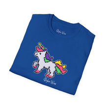 Load image into Gallery viewer, Digital Unicorn | Unisex Softstyle T-Shirt