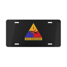 Load image into Gallery viewer, 1st Armored Division Patch Vanity Plate