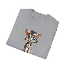 Load image into Gallery viewer, Zebra Buddy | Unisex Softstyle T-Shirt