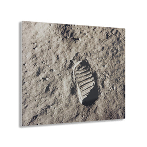 Apollo 11 Bootprint on the Moon Acrylic Prints
