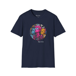 Abstract Tech Art | Unisex Softstyle T-Shirt