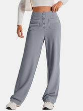 Load image into Gallery viewer, High Waist Wide Leg Pants