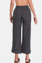 Load image into Gallery viewer, Zenana Drawstring Hacci Cropped Pants