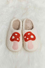 Load image into Gallery viewer, Melody Mushroom Print Plush Slide Slippers