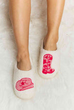 Load image into Gallery viewer, Melody Printed Plush Slide Slippers